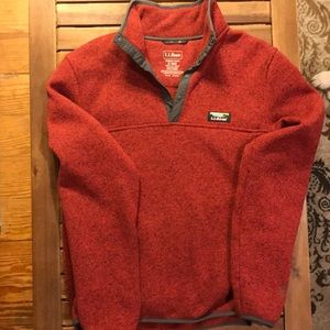 LL Bean Sweater Fleece Pullover